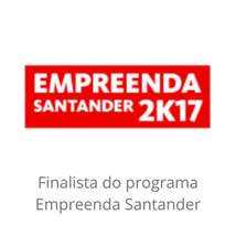 Finalista do programa Empreenda Santander